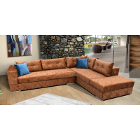 FERENIKI καναπές οικιακού χώρου 300x240xH100 ταπετσαρία ΕΠΙΛΟΓΗΣ